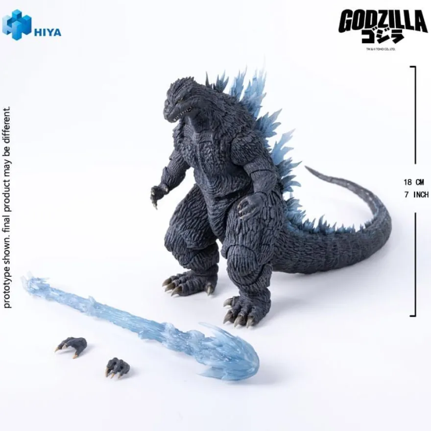 Godzilla Against Mechagodzilla (2002) Exquisite Basic Actionfigur Heat Ray Godzilla 18 cm
