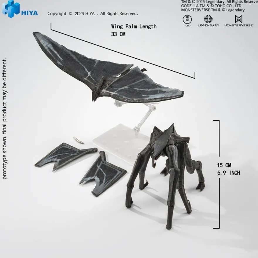 Godzilla (2014) Exquisite Basic Actionfiguren Male & Female Muto Set 16 cm