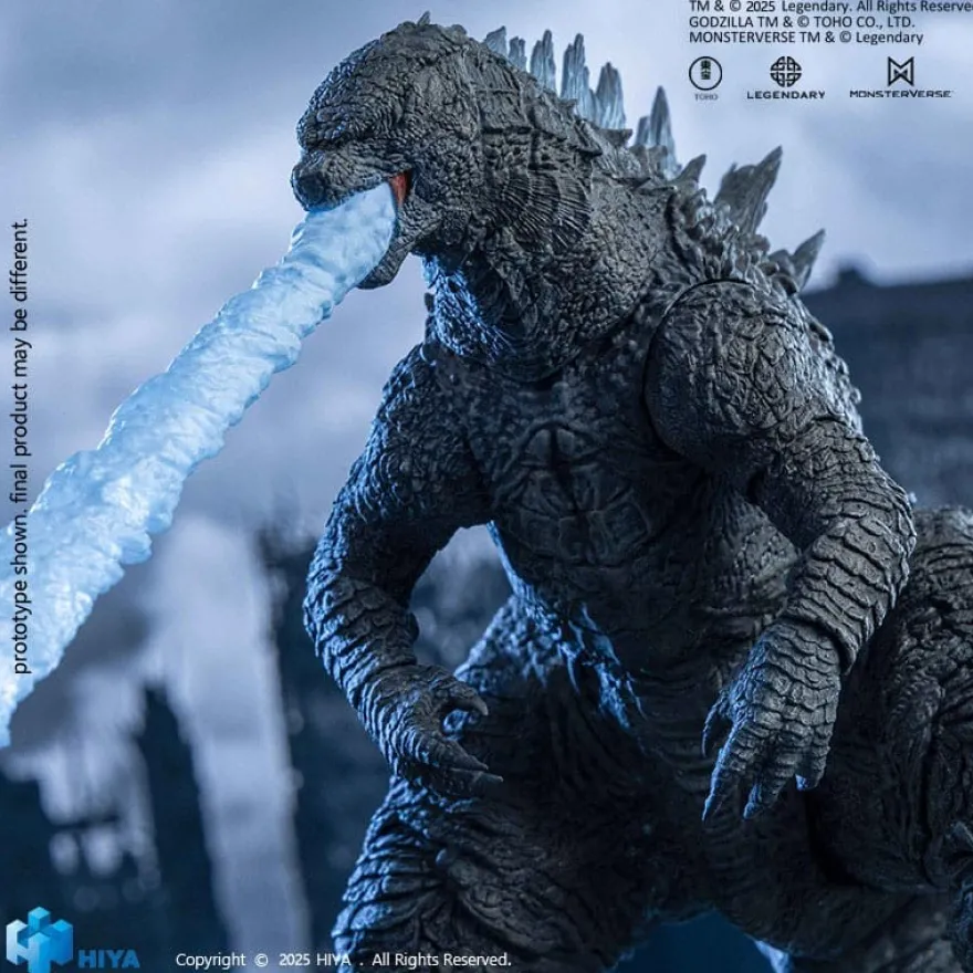 Godzilla 2014 Exquisite Basic+ Actionfigur Godzilla Translucent Ver. 18 cm