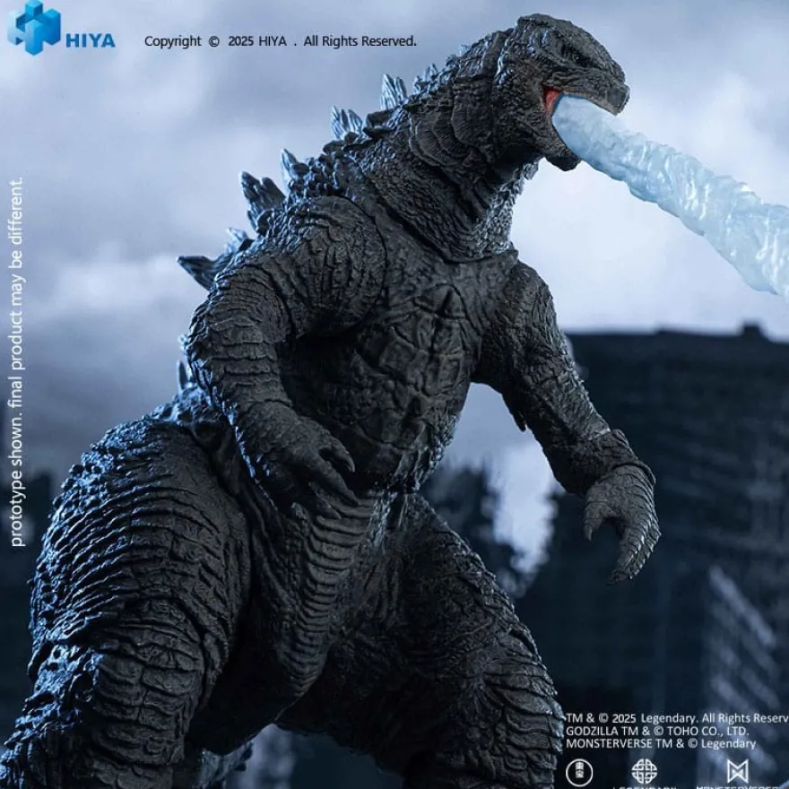 Godzilla 2014 Exquisite Basic+ Actionfigur Godzilla Translucent Ver. 18 cm