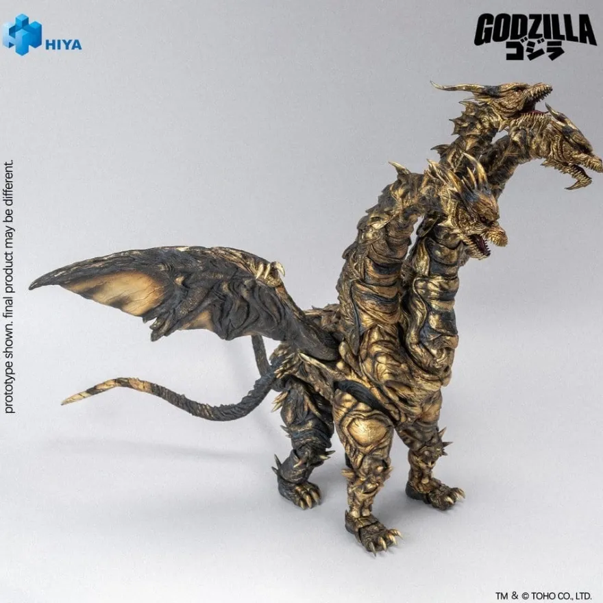 Godzilla: Final Wars (2004) Exquisite Basic Series Actionfigur Keizer Ghidorah 25 cm