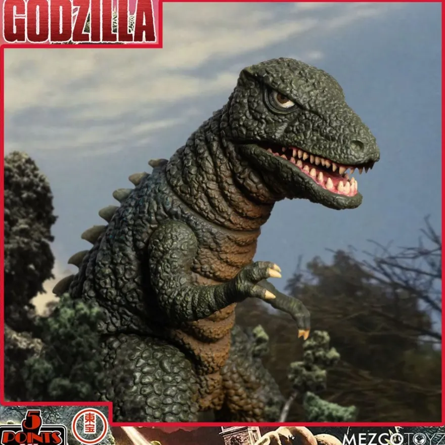 Godzilla: Frankenstein und die Monster aus dem All '5 Points' Actionfiguren Deluxe Box-Set Round 2
