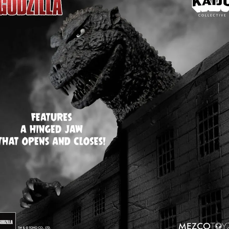 Godzilla (1954) Kaiju Collective Actionfigur Godzilla - Black & White Edition