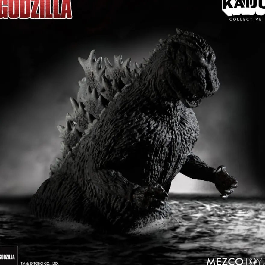 Godzilla (1954) Kaiju Collective Actionfigur Godzilla - Black & White Edition