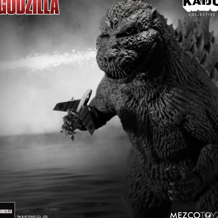 Godzilla (1954) Kaiju Collective Actionfigur Godzilla - Black & White Edition