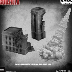 Godzilla (1954) Kaiju Collective Actionfigur Godzilla - Black & White Edition