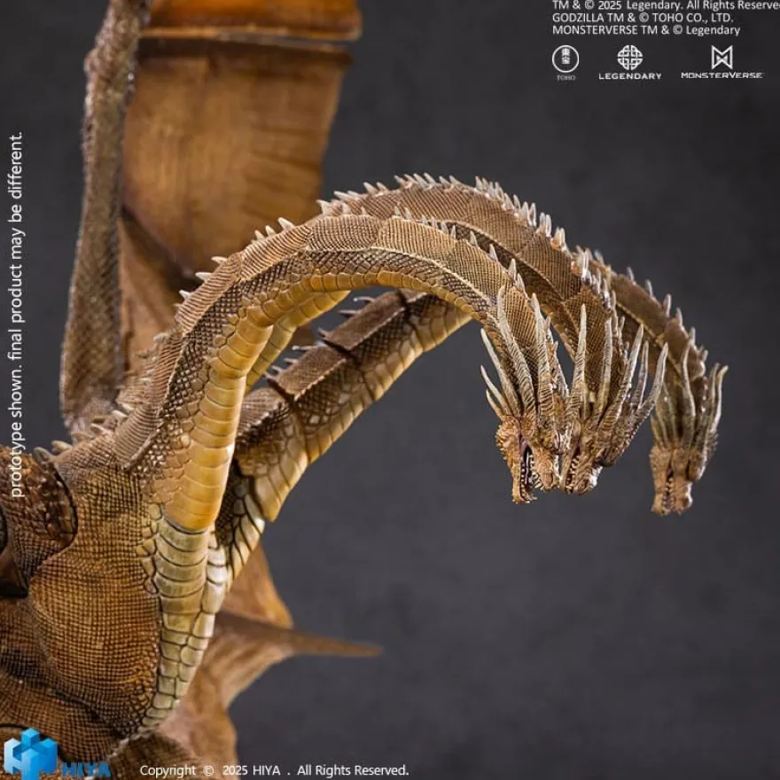 Godzilla: King of the Monsters 2019 Exquisite Basic Actionfigur King Ghidorah 2.0 25 cm