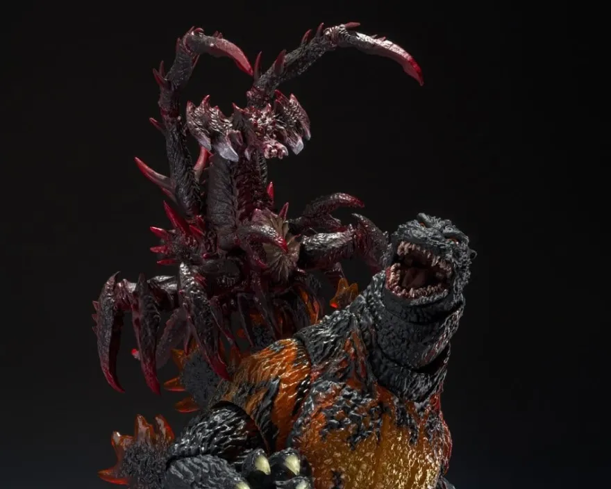 Godzilla vs. Destroyah S.H.MonsterArts Actionfigur Godzilla Jr & Destoroyah Evolution Set