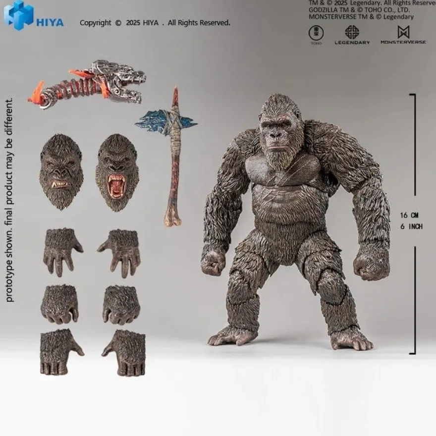 Godzilla vs. Kong Exquisite Basic Series Actionfigur Kong 2.0 16 cm
