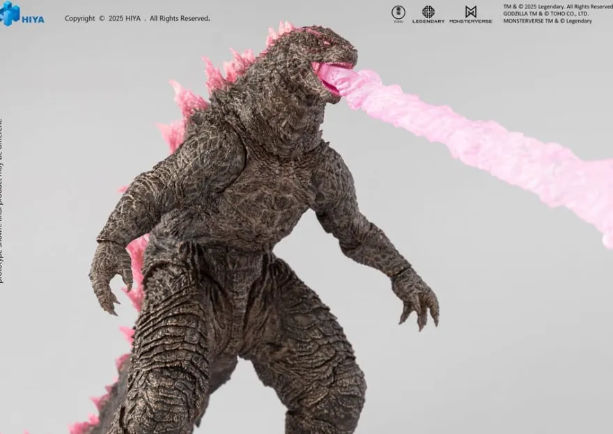 Godzilla x Kong The New Empire Exquisite Basic Actionfigur Heat Ray Godzilla Evolved Ver. 18 cm