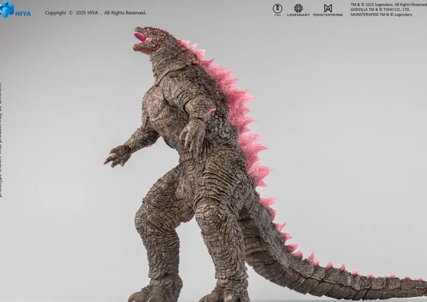 Godzilla x Kong The New Empire Exquisite Basic Actionfigur Heat Ray Godzilla Evolved Ver. 18 cm
