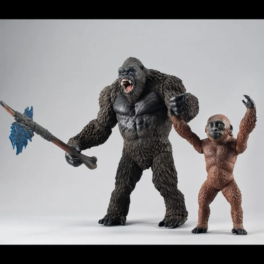 Godzilla x Kong: The New Empire Ultimate Article Monsters Figuren Godzilla & Suko 30 cm