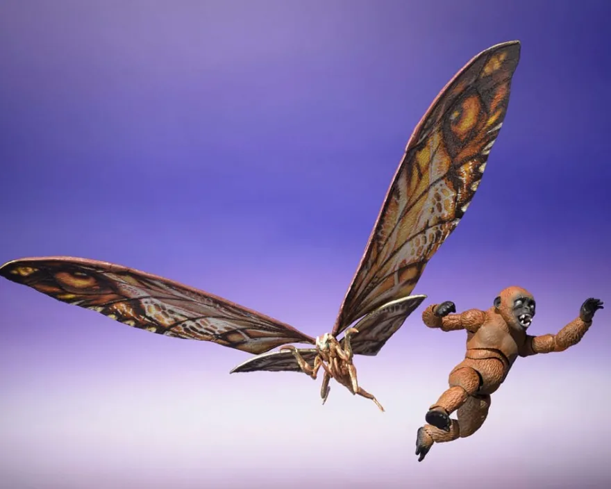 Godzilla x Kong: The New Empire S.H. Monster Arts Actionfiguren 2er-Pack Suko & Mothra