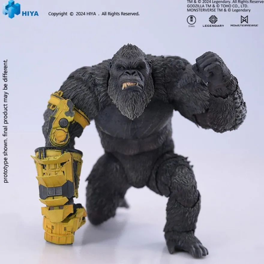 Godzilla x Kong: The New Empire Exquisite Basic Actionfigur Kong B.E.A.S.T. Glove Ver. 16 cm