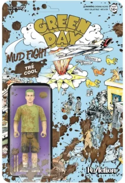 Green Day ReAction Actionfigur Wave 01 Tré Cool (Mud Fight)