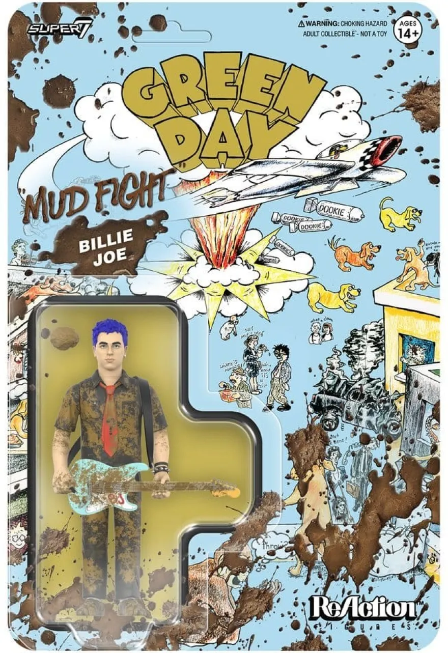 Green Day ReAction Actionfigur Wave 01 Billie Joe Armstrong (Mud Fight)