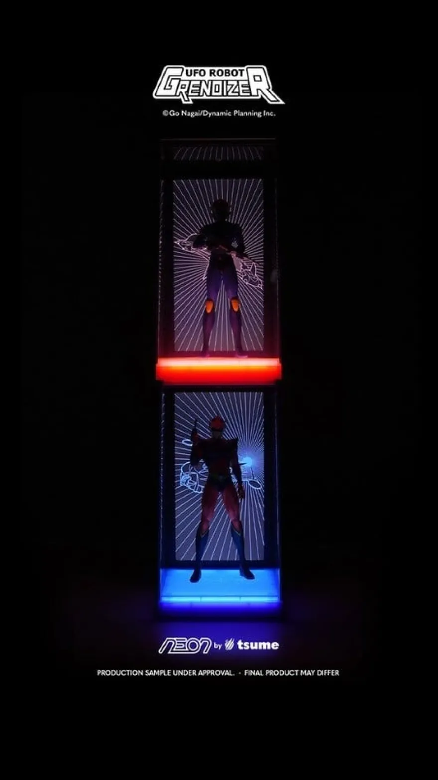 Grendizer Neon Figur 1/9 Duke Fleed - Actarus 25 cm