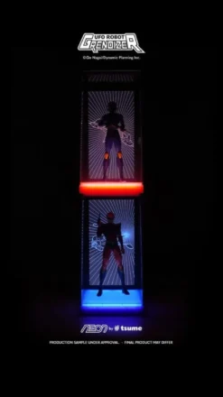 Grendizer Neon Figur 1/9 Kabuto Koji - Alcor 25 cm