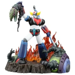 Grendizer Scene Selection 01 PVC Statue Grendizer a cry of Victory 14 cm