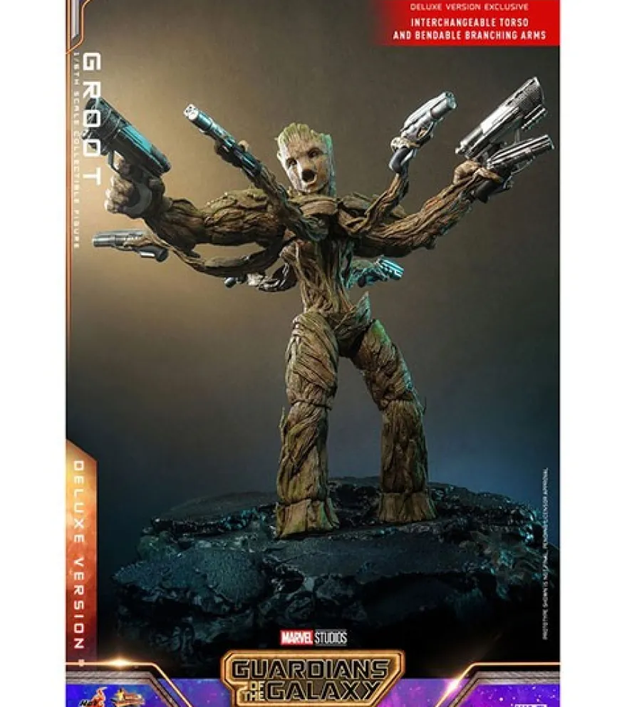 Guardians of the Galaxy Vol. 3 Movie Masterpiece Actionfigur 1/6 Groot (Deluxe Version) 32 cm