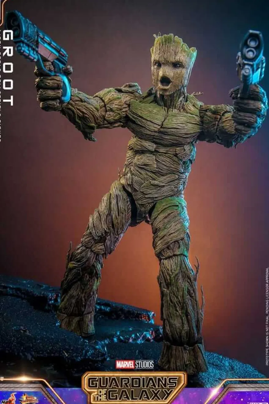 Guardians of the Galaxy Vol. 3 Movie Masterpiece Actionfigur 1/6 Groot 32 cm