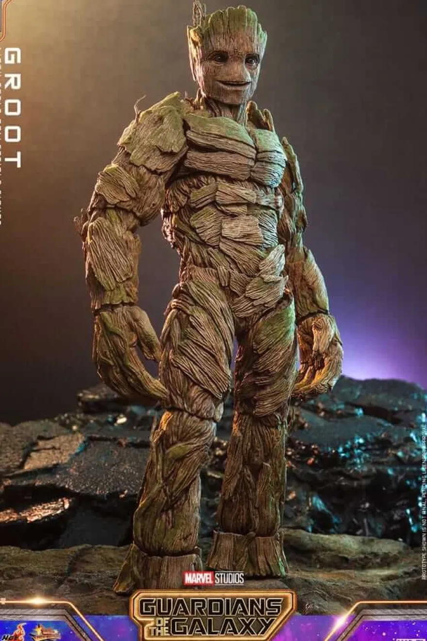 Guardians of the Galaxy Vol. 3 Movie Masterpiece Actionfigur 1/6 Groot 32 cm