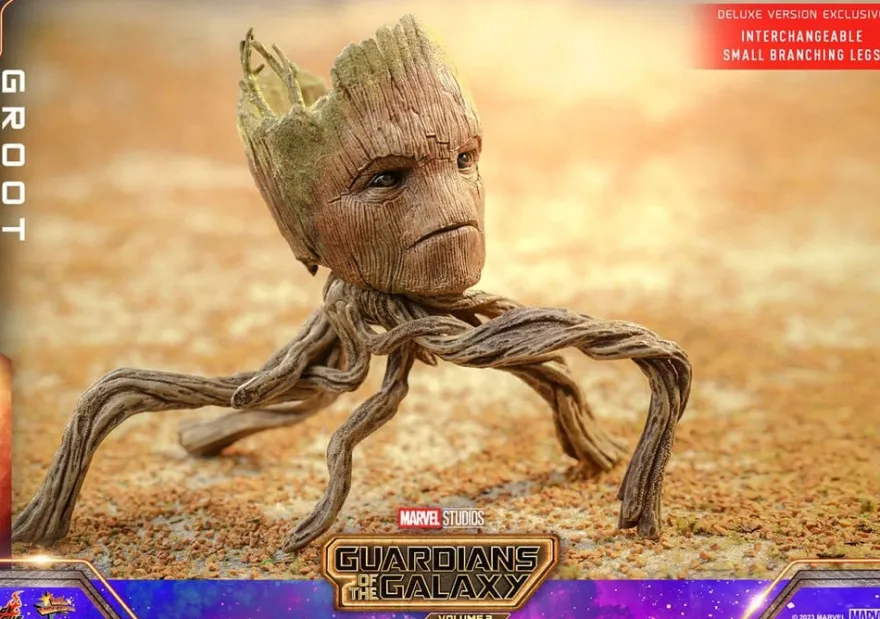 Guardians of the Galaxy Vol. 3 Movie Masterpiece Actionfigur 1/6 Groot (Deluxe Version) 32 cm