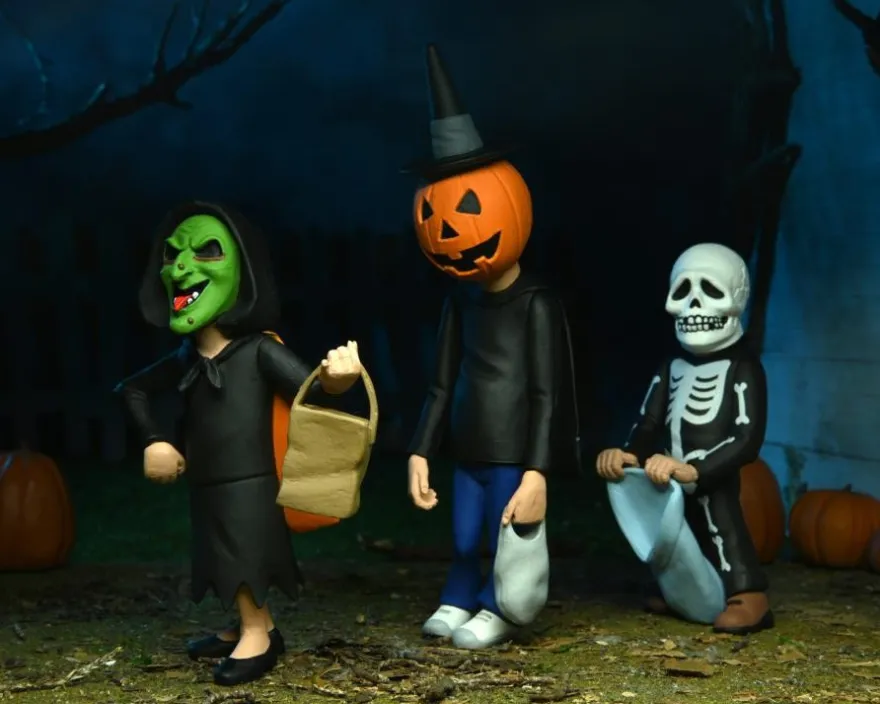 Halloween 3 Toony Terrors Actionfiguren Trick or Treaters (3-Pack)