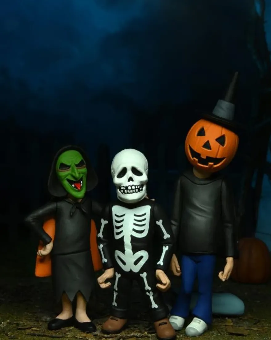 Halloween 3 Toony Terrors Actionfiguren Trick or Treaters (3-Pack)