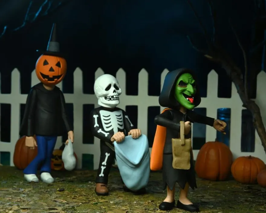 Halloween 3 Toony Terrors Actionfiguren Trick or Treaters (3-Pack)