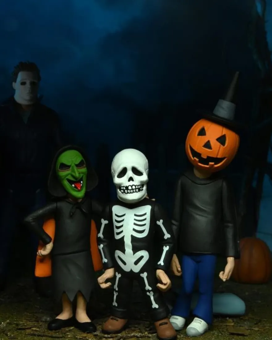 Halloween 3 Toony Terrors Actionfiguren Trick or Treaters (3-Pack)
