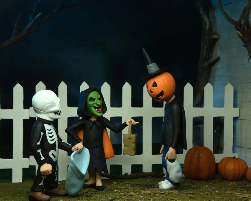 Halloween 3 Toony Terrors Actionfiguren Trick or Treaters (3-Pack)