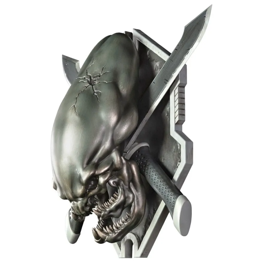 Halo Wand-Skulptur Legendary Icon Grunt Edition 25 x 28 cm