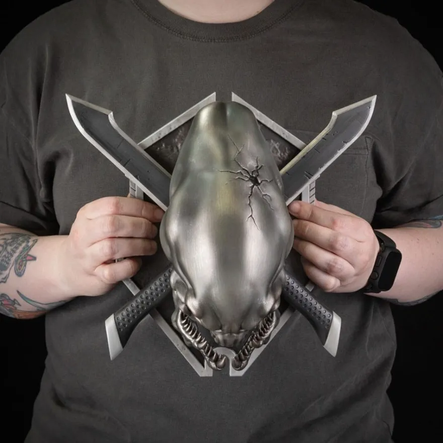 Halo Wand-Skulptur Legendary Icon Grunt Edition 25 x 28 cm