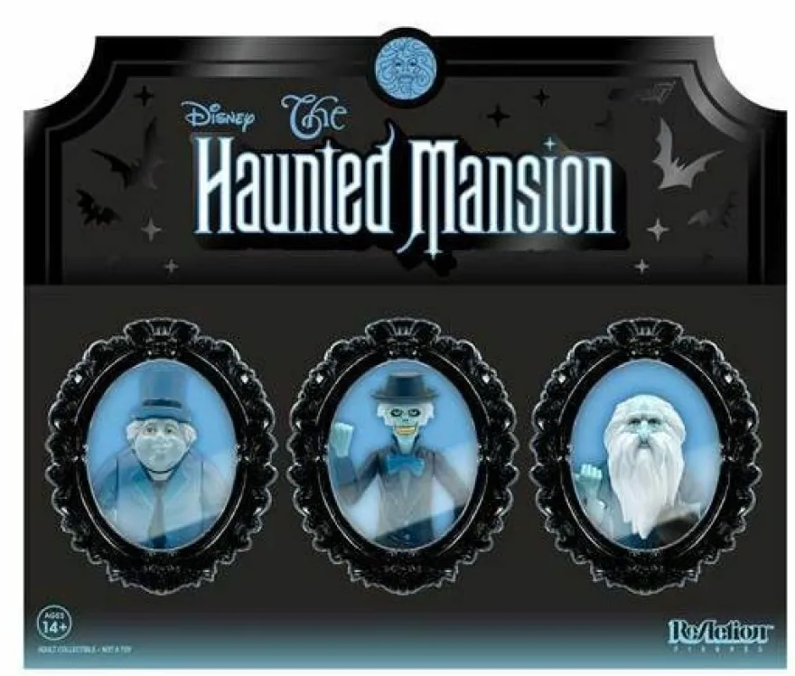 Haunted Mansion ReAction Actionfiguren Hitchhiking Ghosts (3-Pack) SDCC 2020