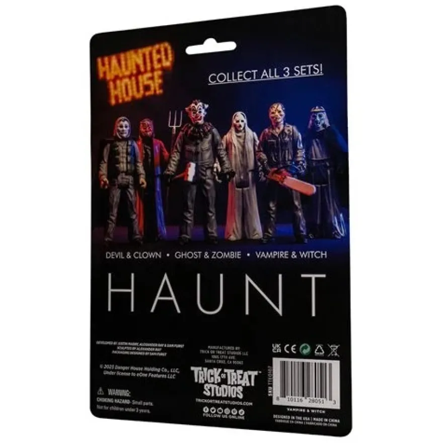 Haunt Vampire and Witch 3 3/4-Inch Actionfiguren 2-Pack