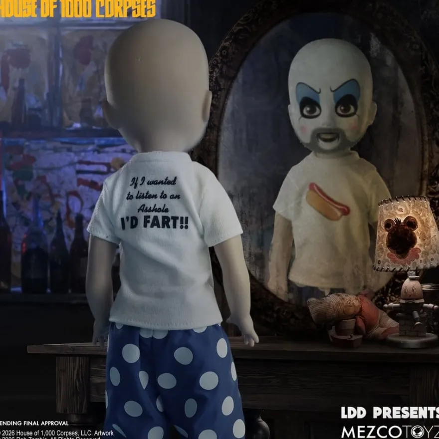 Haus der 1000 Leichen LDD Presents Puppe Captain Spaulding 25 cm