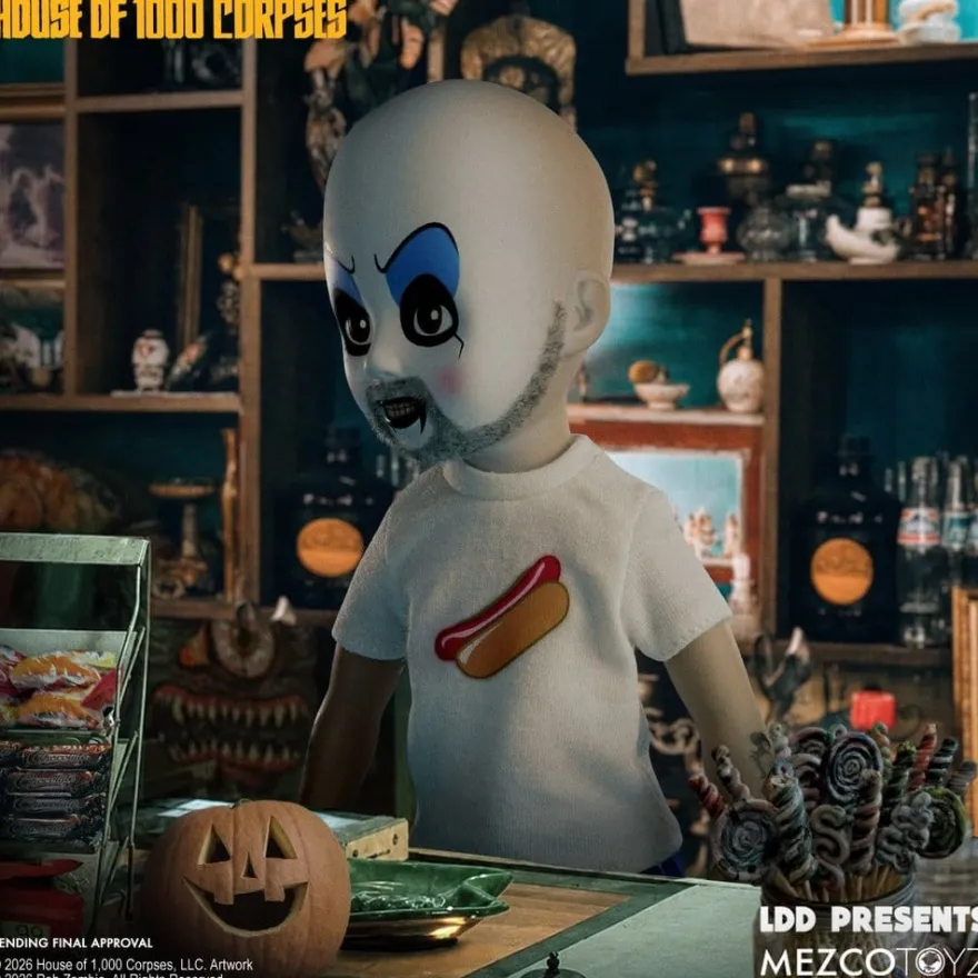 Haus der 1000 Leichen LDD Presents Puppe Captain Spaulding 25 cm