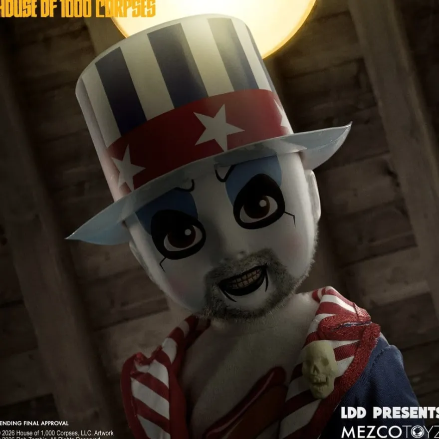 Haus der 1000 Leichen LDD Presents Puppe Captain Spaulding 25 cm