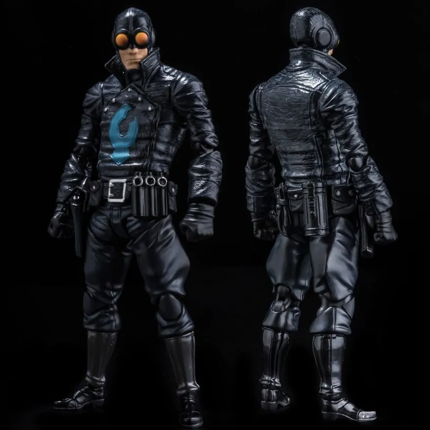 Hellboy Actionfigur 1/12 Lobster Johnson 17 cm