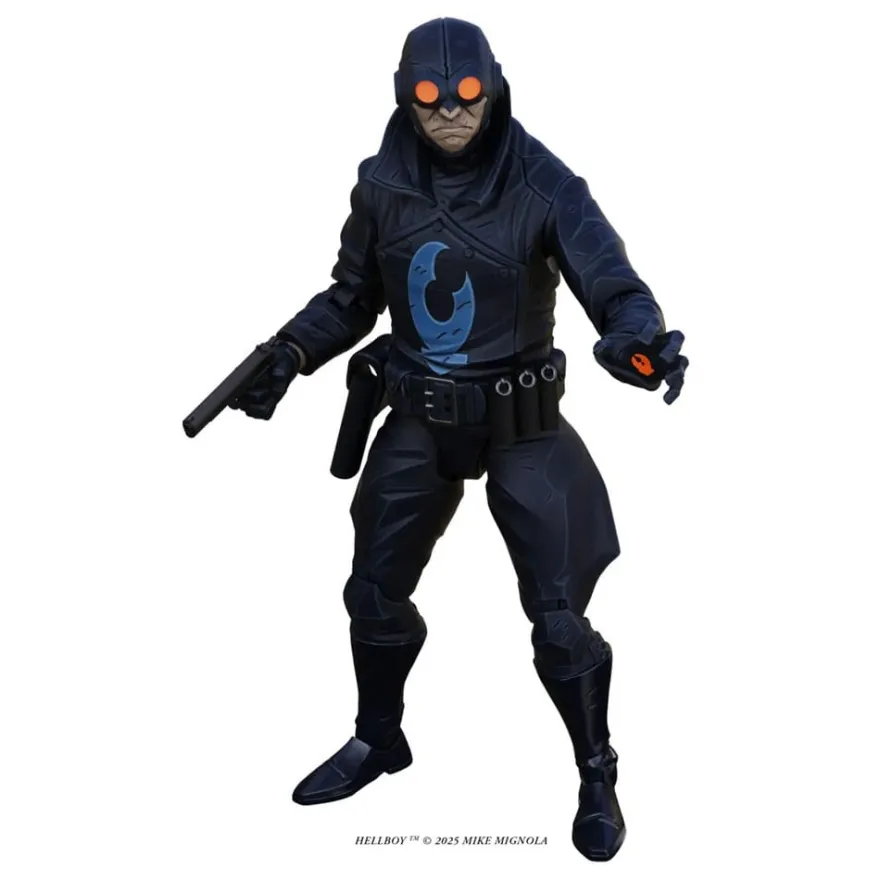 Hellboy Actionfigur Lobster Johnson (The Iron Prometheus) 17 cm