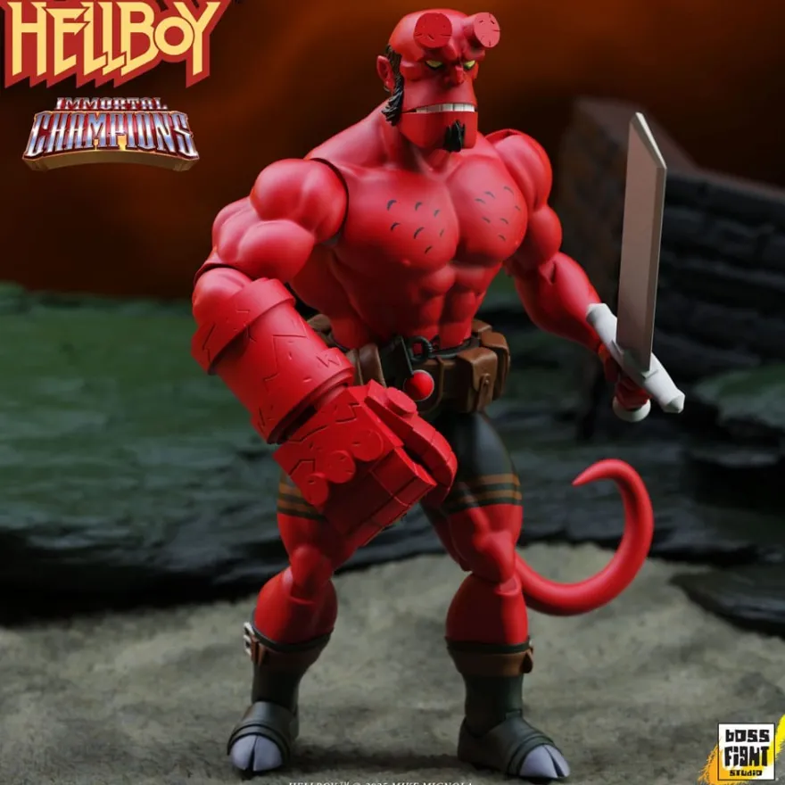 Hellboy Immortal Champions Actionfigur Hellboy 14 cm