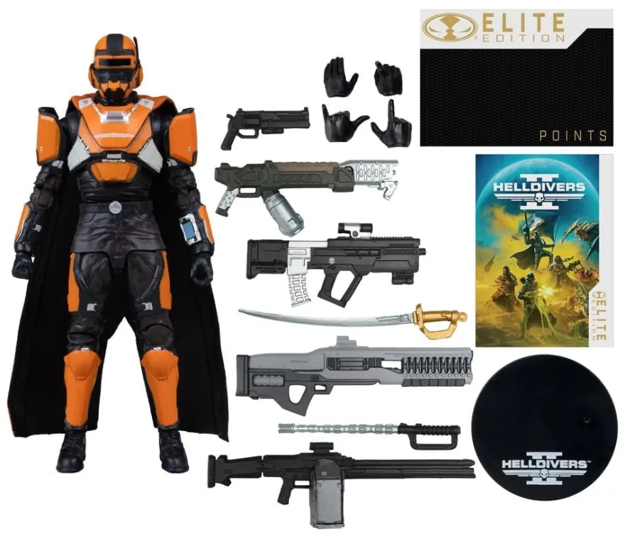 Helldivers 2 McFarlane Elite Edition Action-Figur CE-25 Trench Engineer (Deluxe) 18 cm