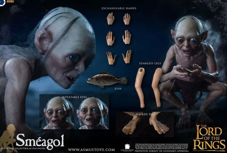 Herr der Ringe Actionfigur 1/6 Sméagol