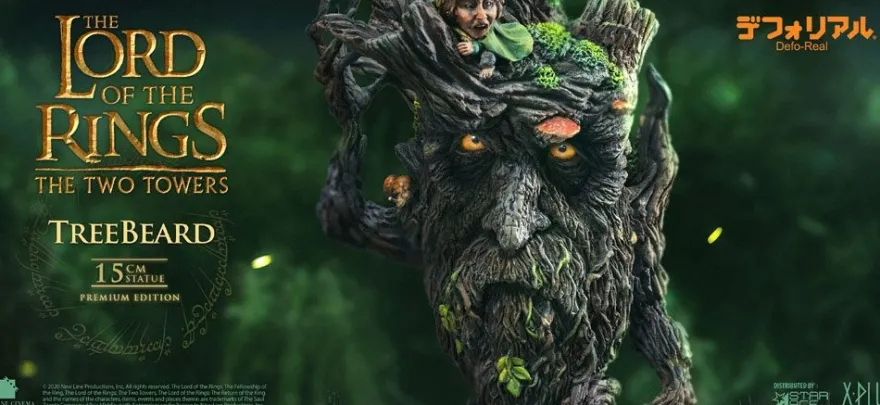 Herr der Ringe: Die zwei Türme Defo-Real Series Statue Baumbart
