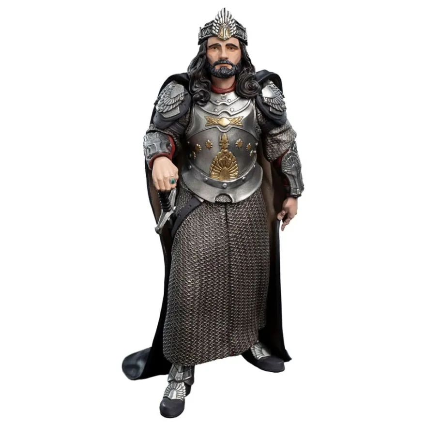 Herr der Ringe Mini Epics Vinyl Figur King Aragorn 19 cm