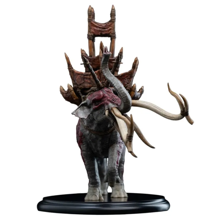 Herr der Ringe Mini Statue Mumak in Battle 17 cm