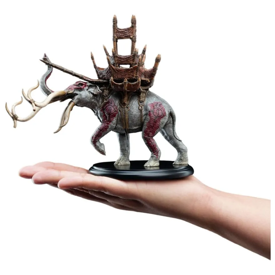 Herr der Ringe Mini Statue Mumak in Battle 17 cm