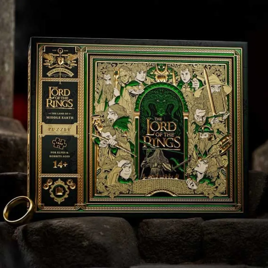 Herr der Ringe Multi-Dimensionales Puzzle (1000 Teile)