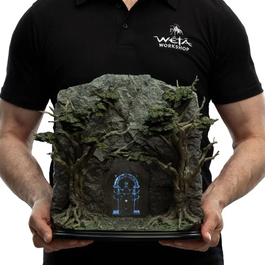 Herr der Ringe Statue The Doors of Durin Environment 29 cm